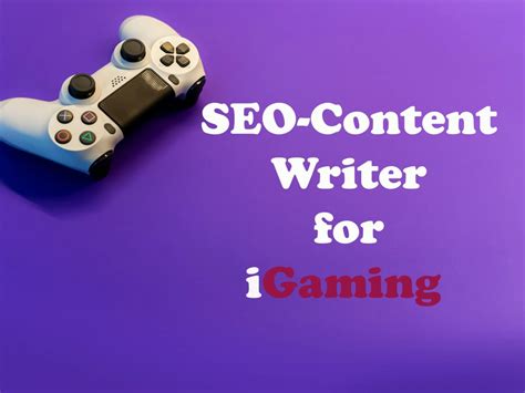 optimized igaming content|How to Write SEO iGaming Content .